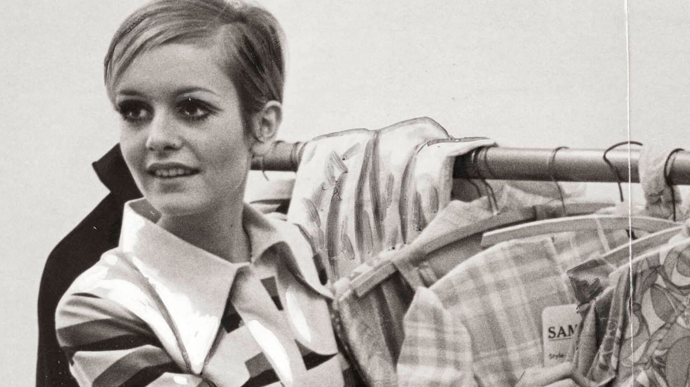 Twiggy im Jahr 1967: Sie war eines der ersten Supermodels der Welt.