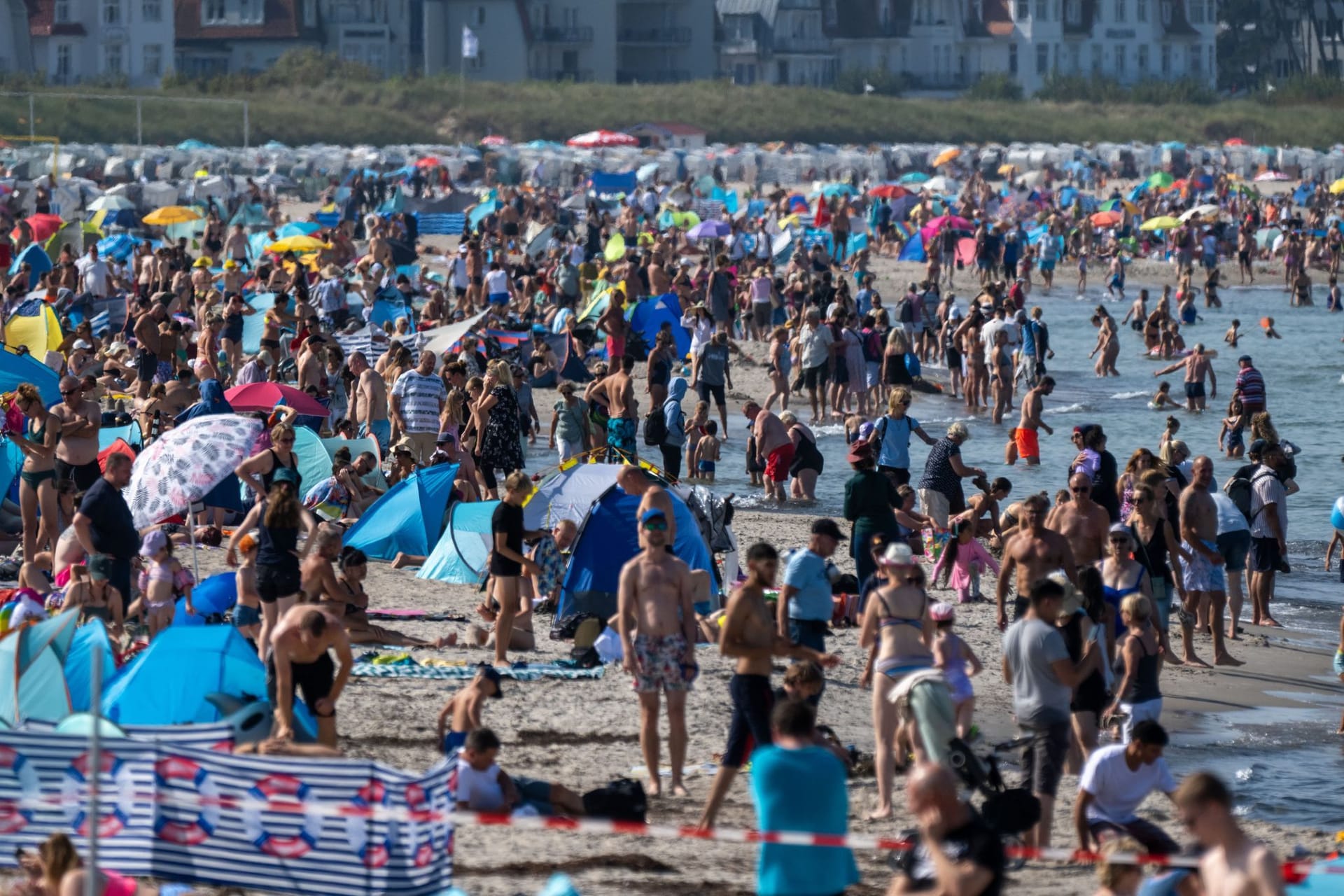 Sommerwetter an der Ostsee Sommerwetter an der Ostsee