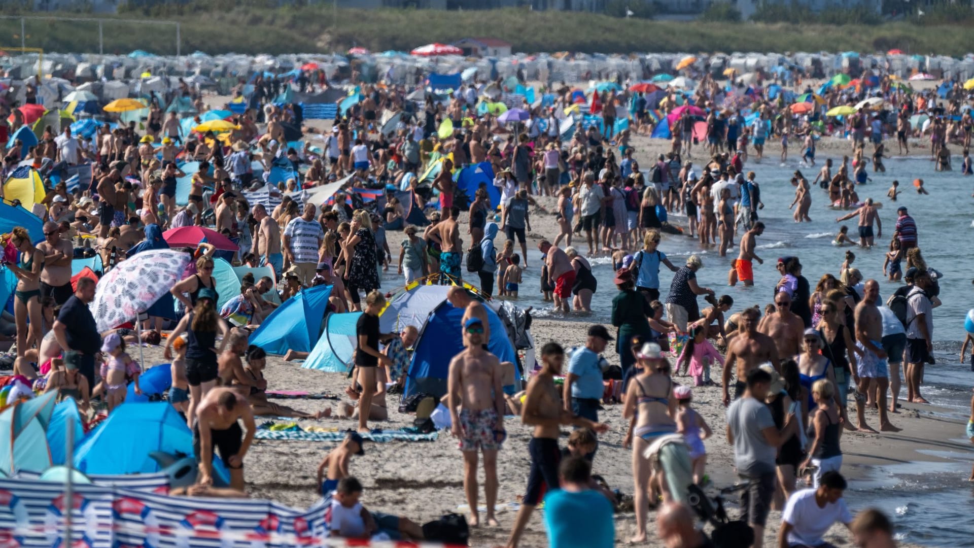 Sommerwetter an der Ostsee