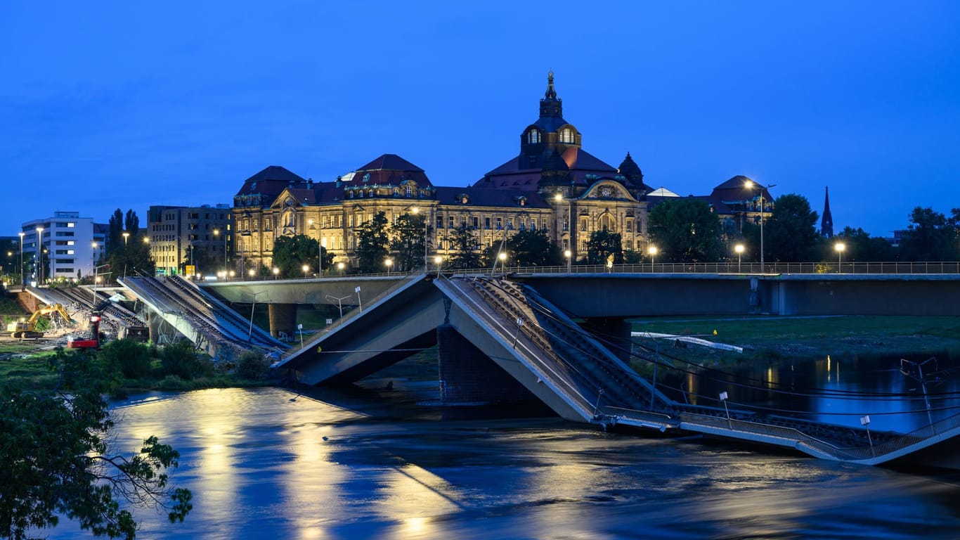 Brückeneinsturz in Dresden