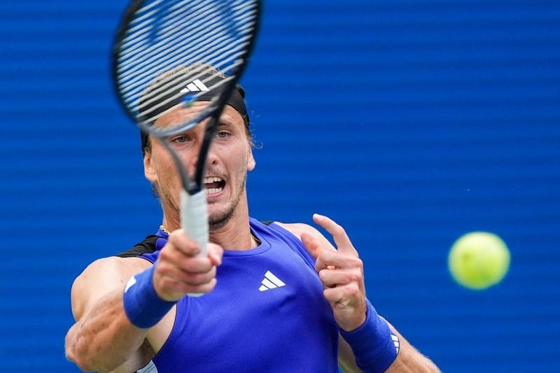 Selbstbewusst ins Viertelfinale: Zverev ist bei den US Open auf Kurs.