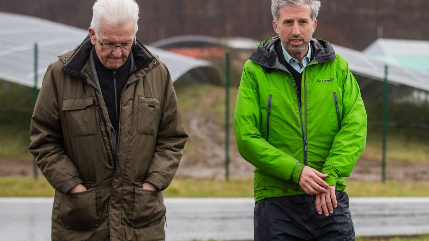 Baden-Württembergs Ministerpräsident Kretschmann in Tübingen