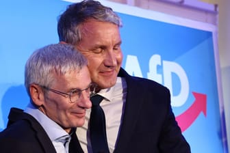 AfD-Rechtsextremisten Hans-Christoph Berndt, Björn Höcke: Die Herrschaft der Spalter und Hassprediger gilt es zu verhindern.