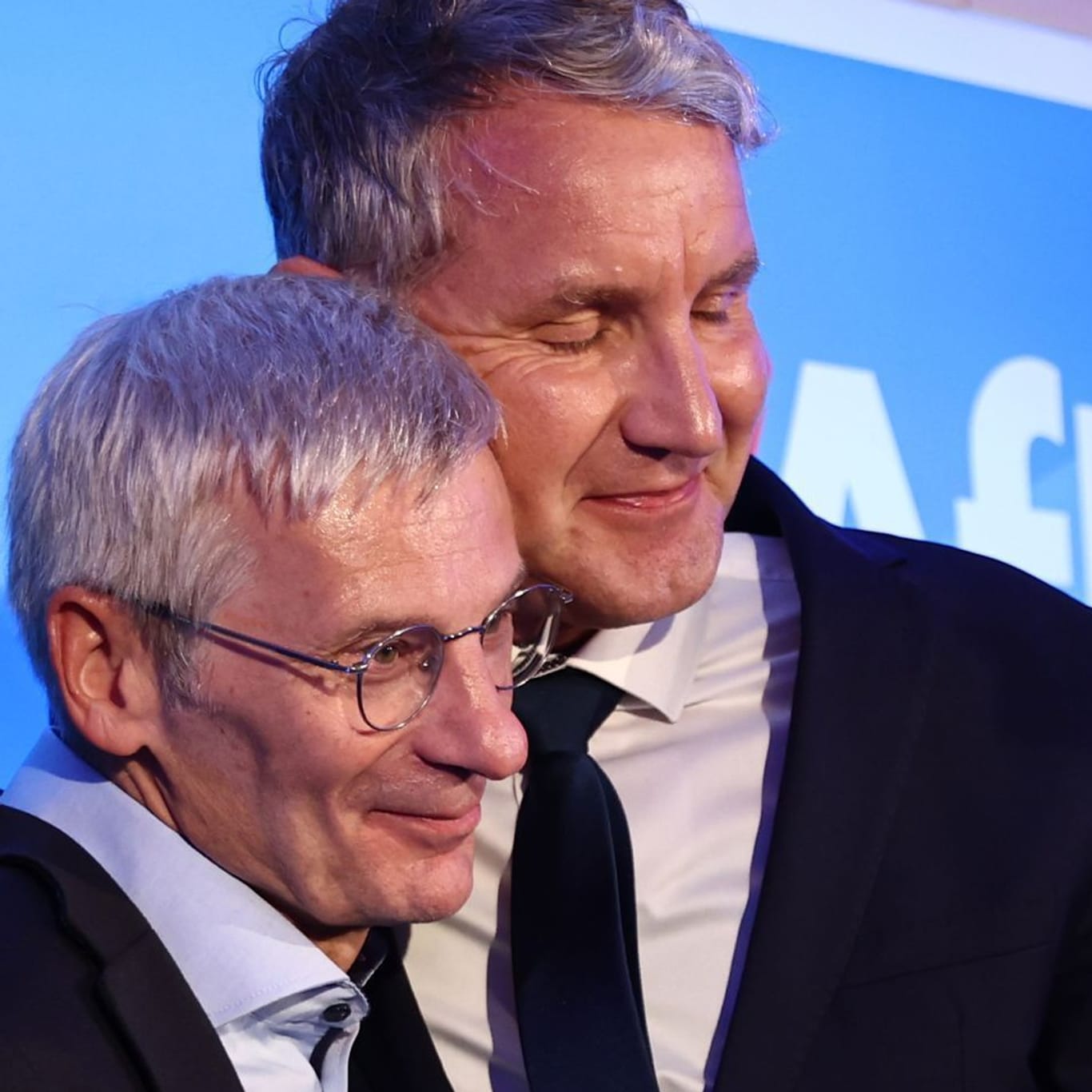 AfD-Rechtsextremisten Hans-Christoph Berndt, Björn Höcke: Die Herrschaft der Spalter und Hassprediger gilt es zu verhindern.