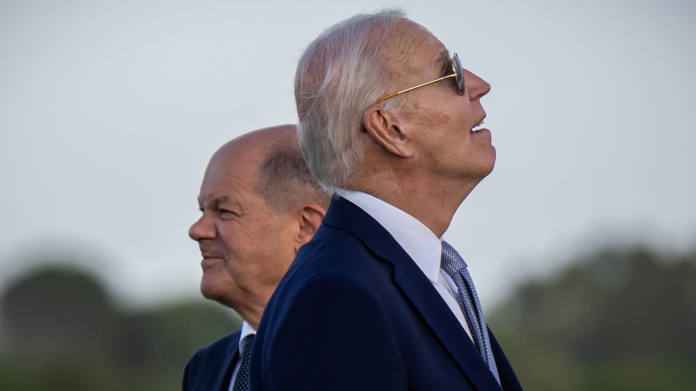 Olaf Scholz und Joe Biden