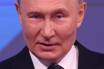 Selbstsicher: Der russische Machthaber bei einer Rede Anfang September 2024 in Moskau.