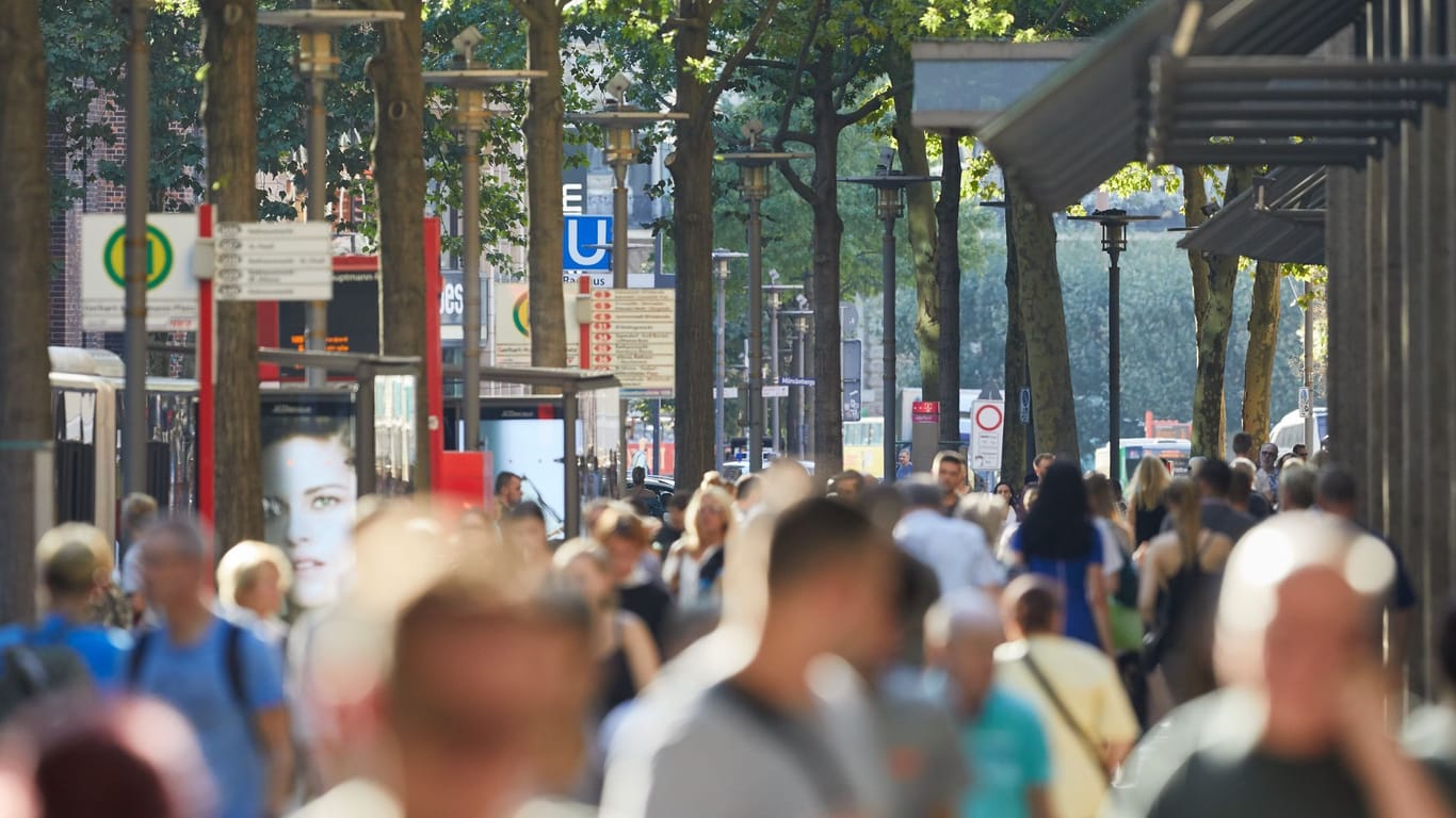 Menschen in Hamburg