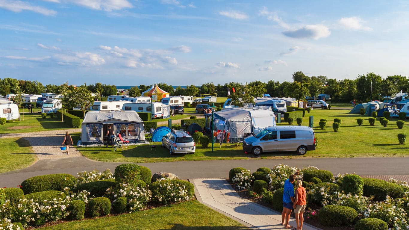 Das Insel-Camp Fehmarn liegt nur wenige Kilometer vom Hauptort Burg entfernt.