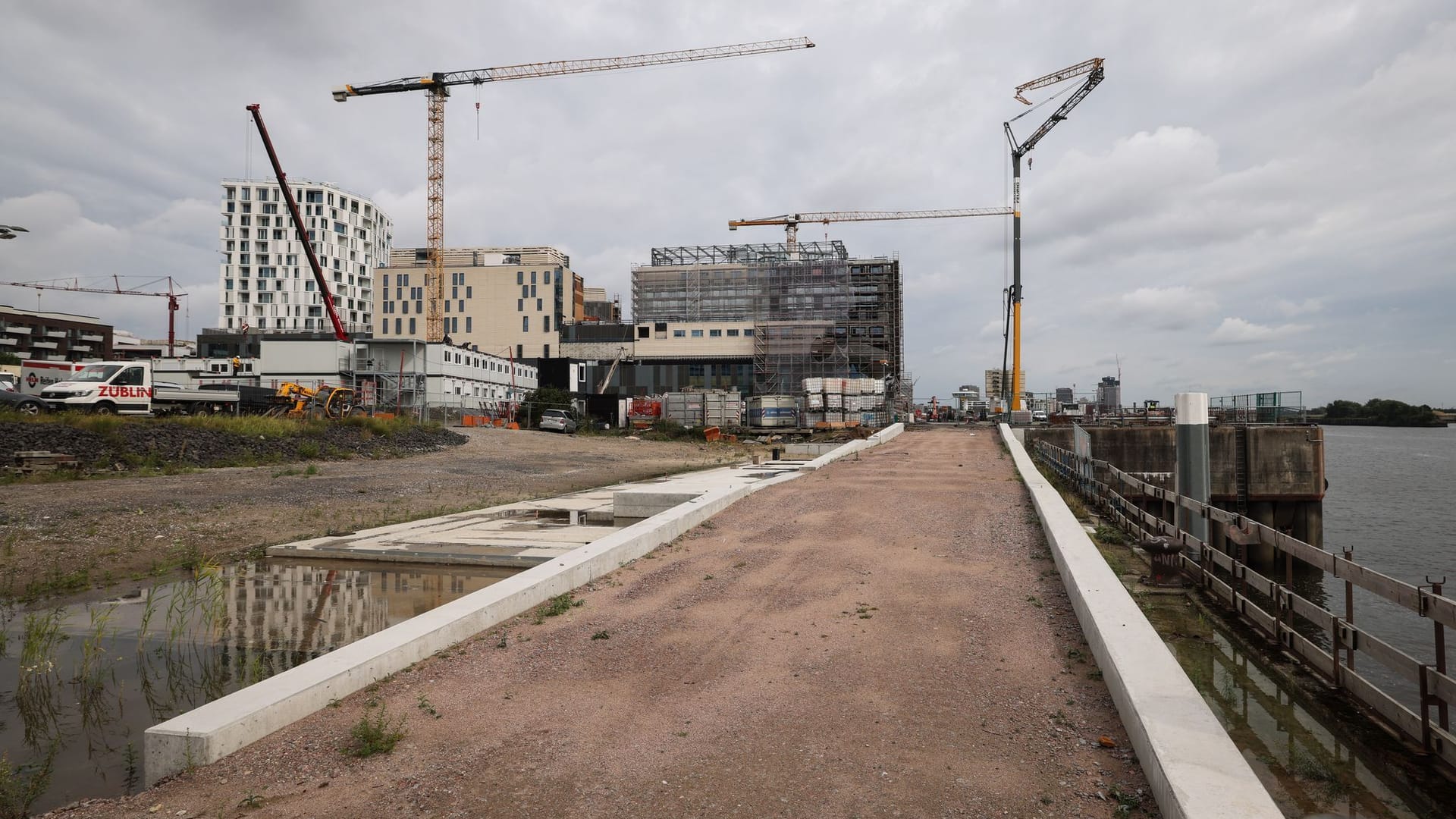 Überseequartier in der Hafencity Überseequartier in der Hafencity