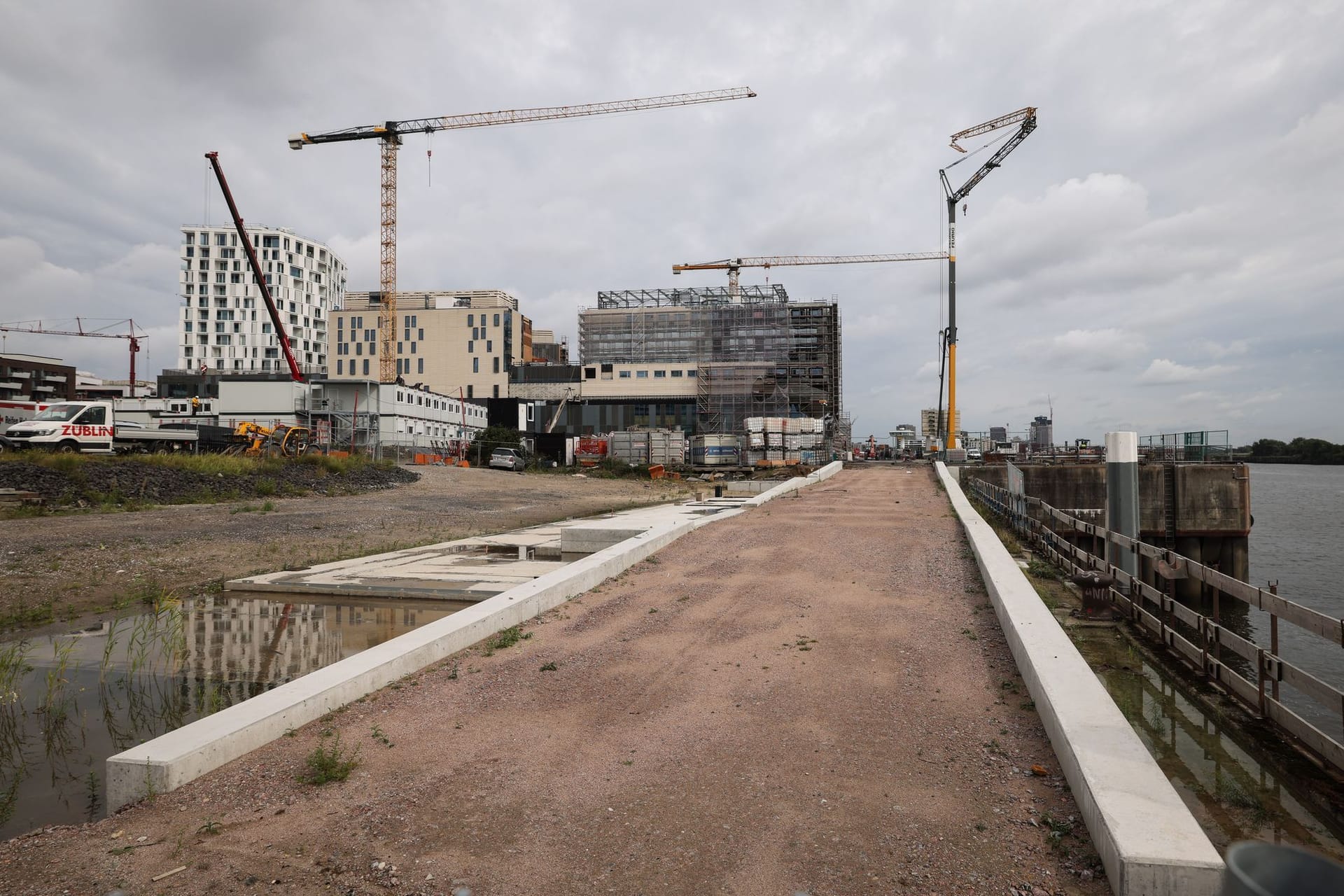 Überseequartier in der Hafencity Überseequartier in der Hafencity