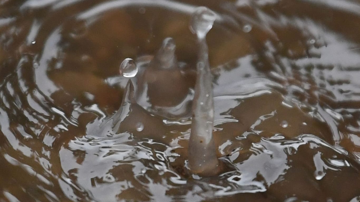 Regen in Freiburg