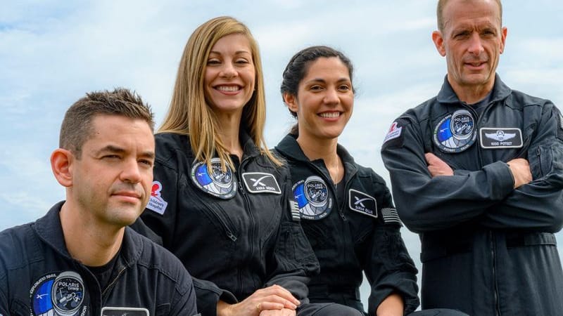 Sicher gelandet: Die Crew der "Polaris Dawn" ist auf die Erde zurückgekehrt.