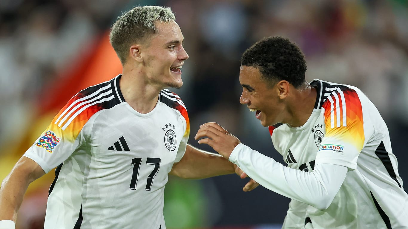 Wirbeln weiter im DFB-Angriff: Florian Wirtz (li.) und Jamal Musiala.