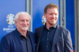 Rudi Völler (links) und Julian Nagelsmann: Der DFB-Direktor ist auch abseits des Fußballplatzes ein wichtiger Ratgeber für den Bundestrainer.