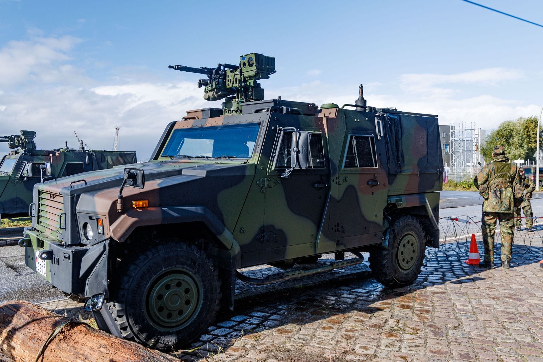 Übung der Bundeswehr am Samstag im Hamburger Hafen.