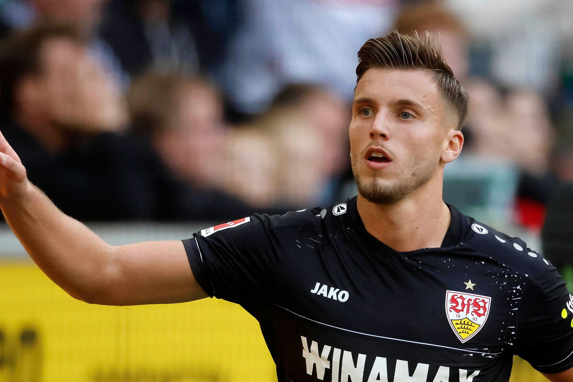 Ermedin Demirović: Er hat für Stuttgart bereits vier Tore erzielt, drei davon in der Bundesliga.