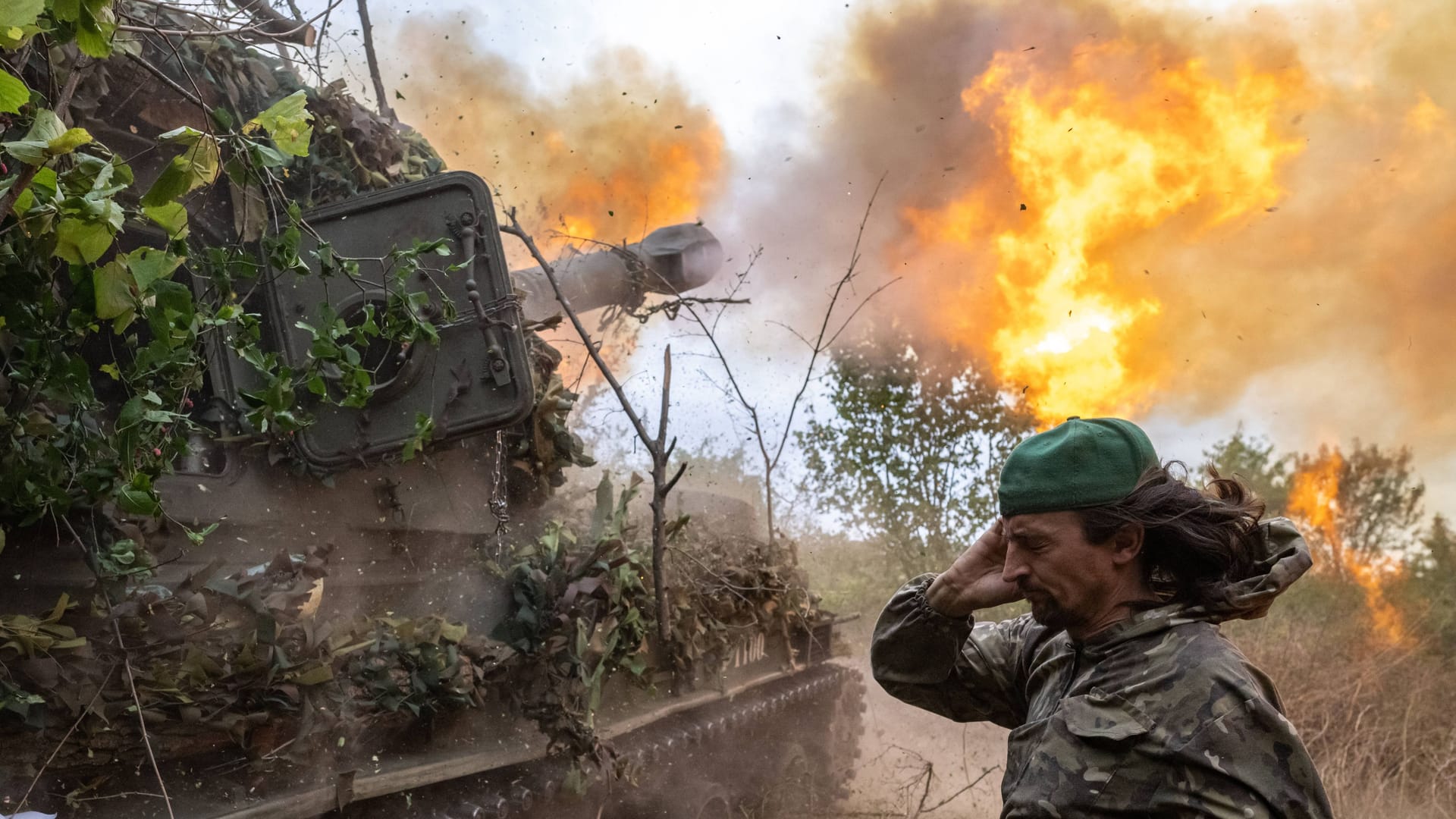 Russische Stellung in Kursk: Russland war vom ukrainischen Einmarsch überrascht.