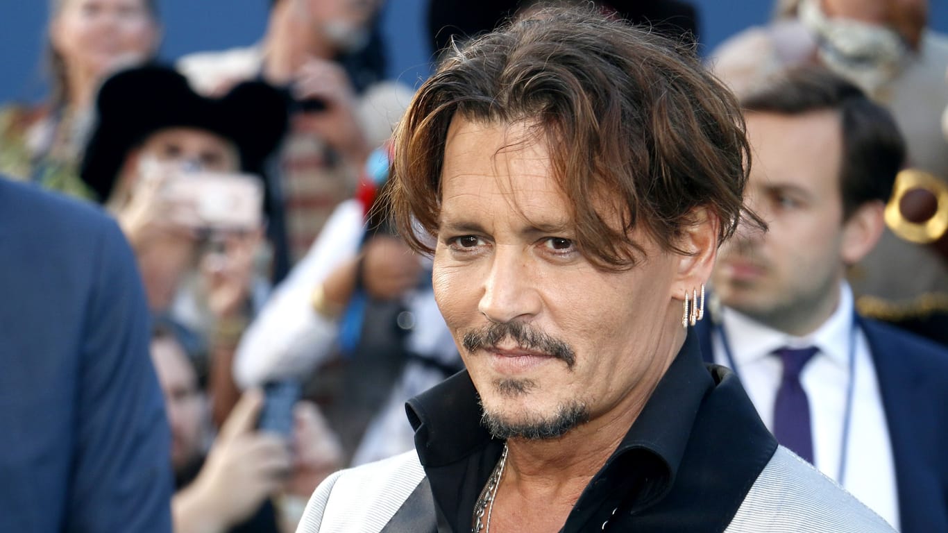 Johnny Depp (Archivbild): Ob es sich bei dem Mann im Video tatsächlich um den Schauspieler handelt, ist unklar.