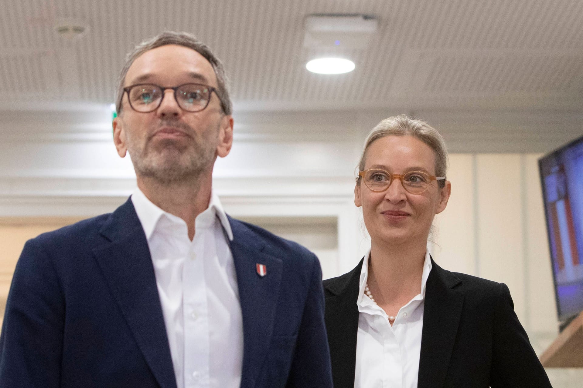 Herbert Kickl und Alice Weidel: Zwischen FPÖ und AfD gibt es viele Gemeinsamkeiten.