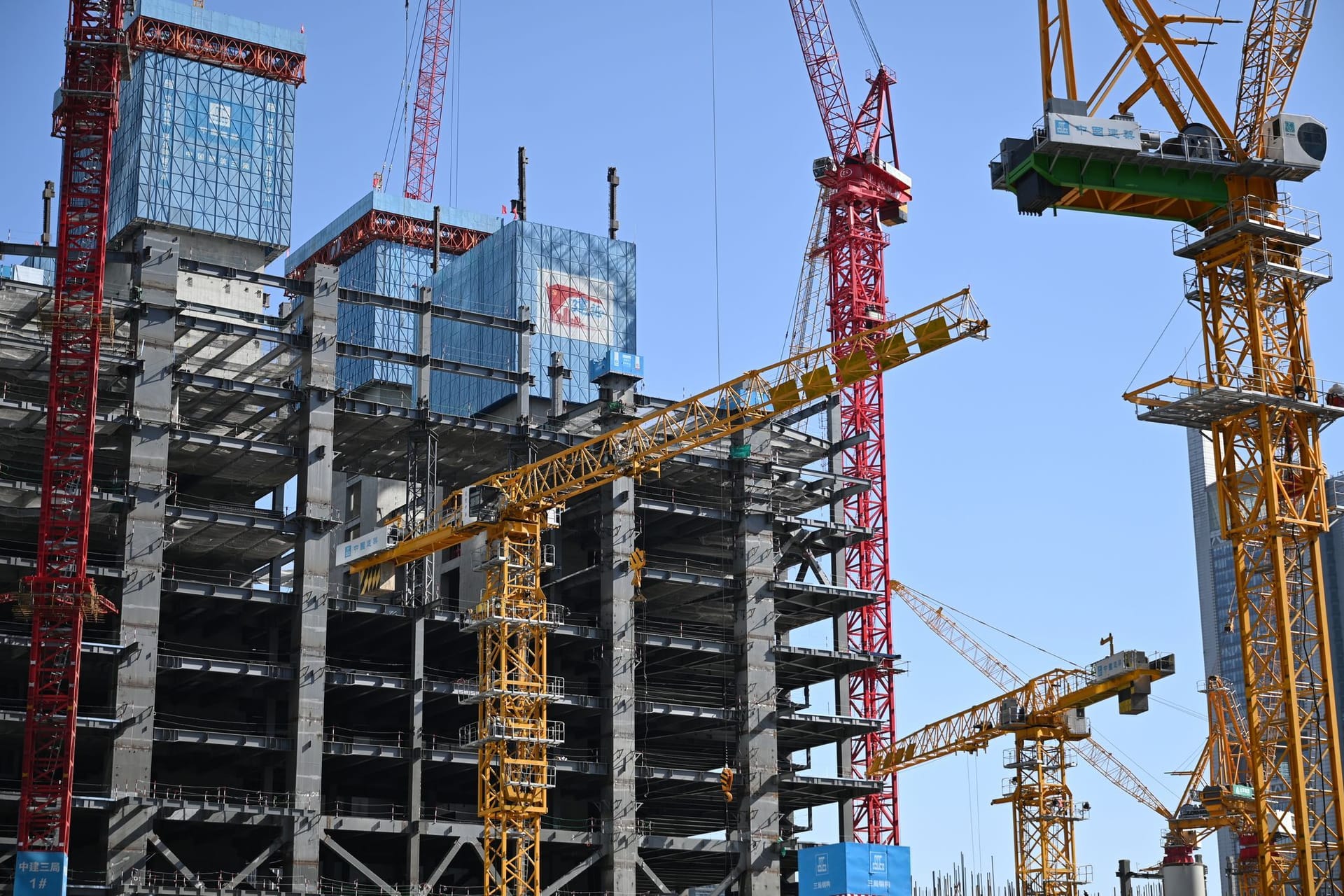 Baustelle in Peking Baustelle in Peking
