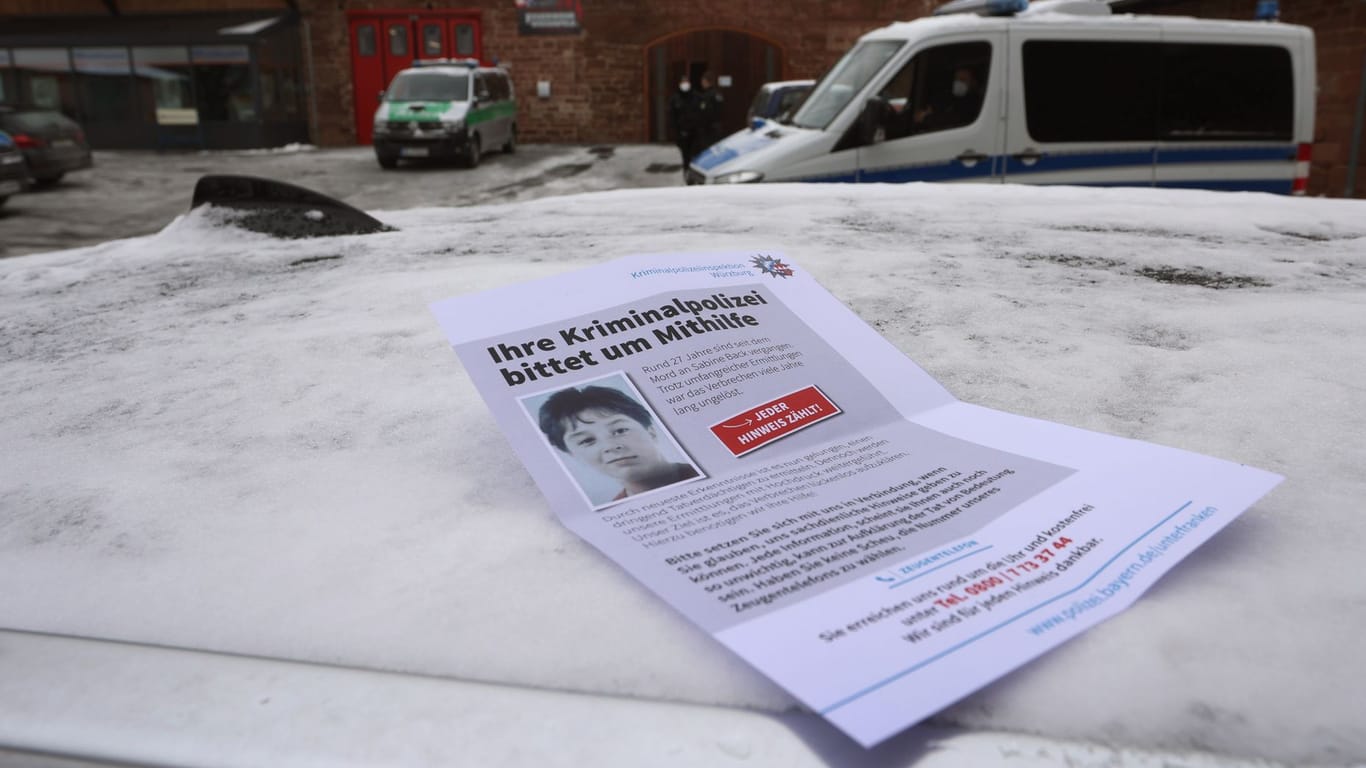 A leaflet in Wiesenfeld, Bavaria (archive photo): Murder trial for the violence against girls more than 30 years ago.