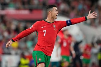 Portugals Cristiano Ronaldo ist immer für ein Tor gut.