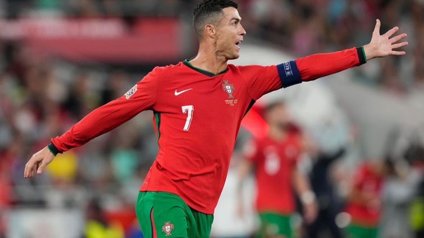 Portugals Cristiano Ronaldo ist immer für ein Tor gut.