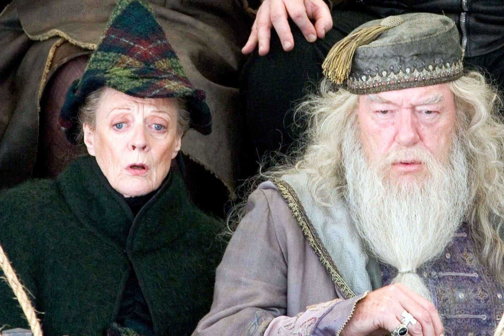 Dame Maggie Smith und Michael Gambon: Die Schauspieler feierten mit "Harry Potter" Erfolge.