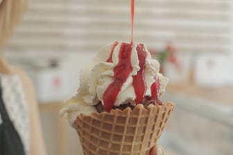 Ein Eis von Franziska Meis: Mit ihrer Oma hat sie das erste Eis gemacht.