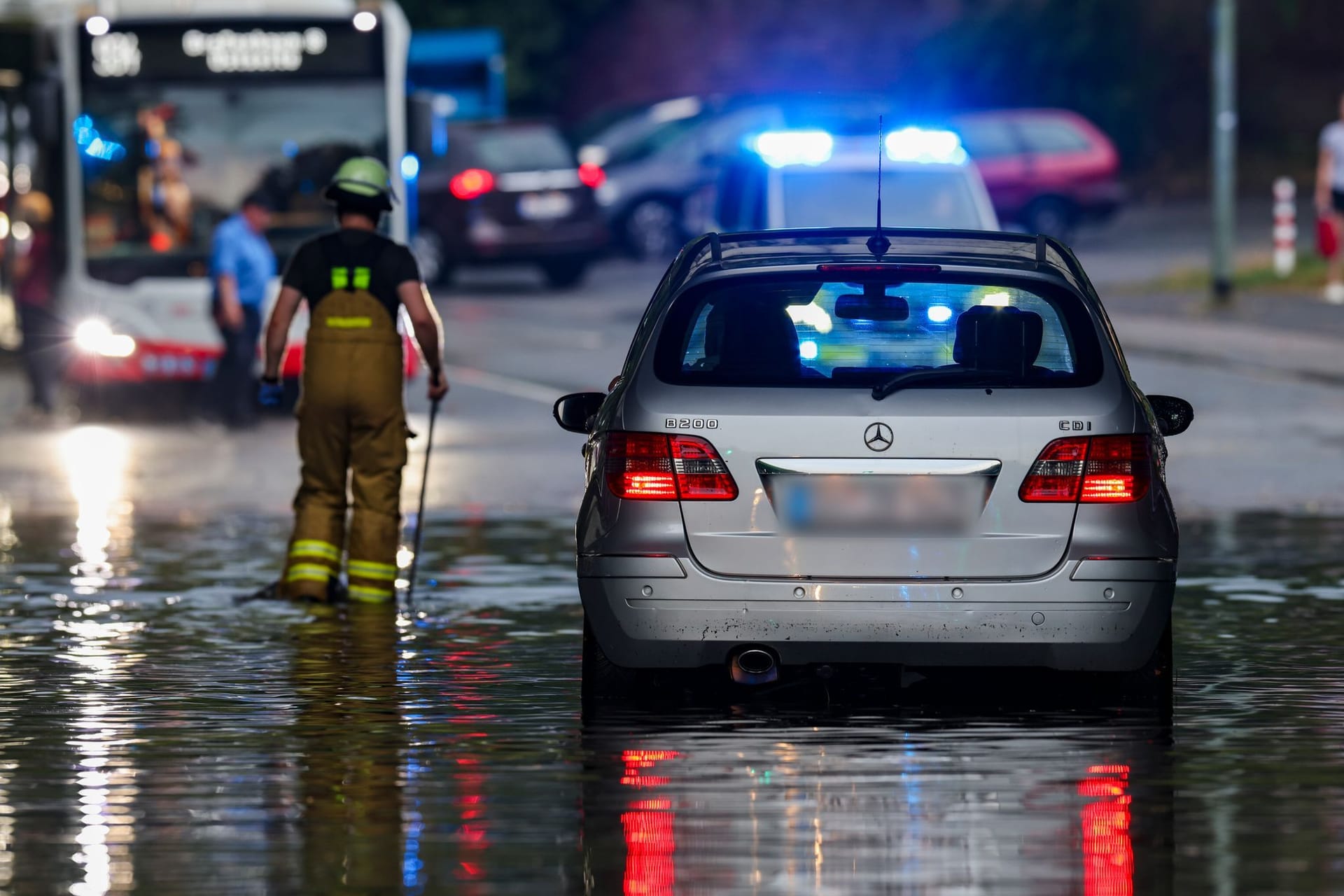 Unwetter in Duisburg