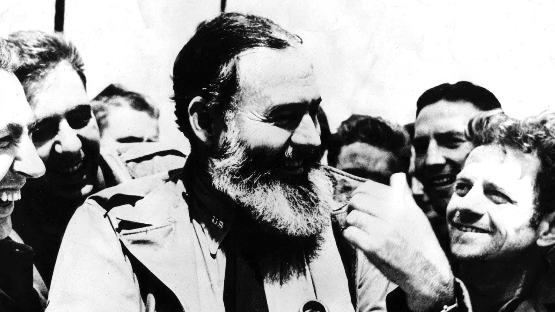 Ernest Hemingway 1944: Der spätere Nobelpreisträger war Kriegsberichterstatter.