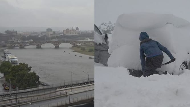 Vb-Tief bringt Unwetter: Österreichischer Winterdienst kämpft mit 50 Zentimetern Neuschnee.