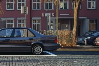 Überlänge: Viele Autos passen nicht in die vorgegebene Parkflächenmarkierung. Welche Folgen drohen?