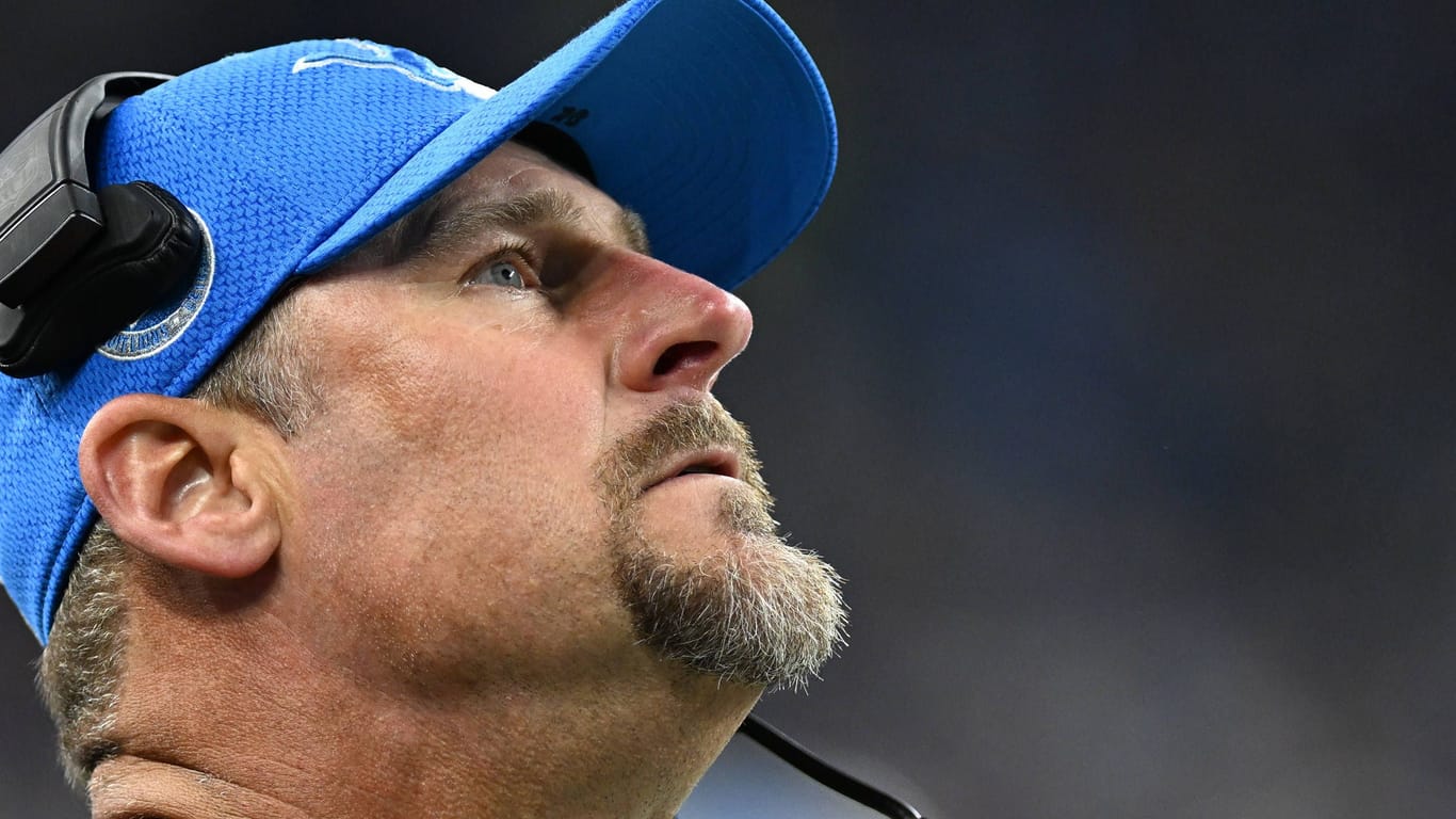 Dan Campbell: Der Trainer der Detroit Lions hat sich zu dem Vorfall geäußert.