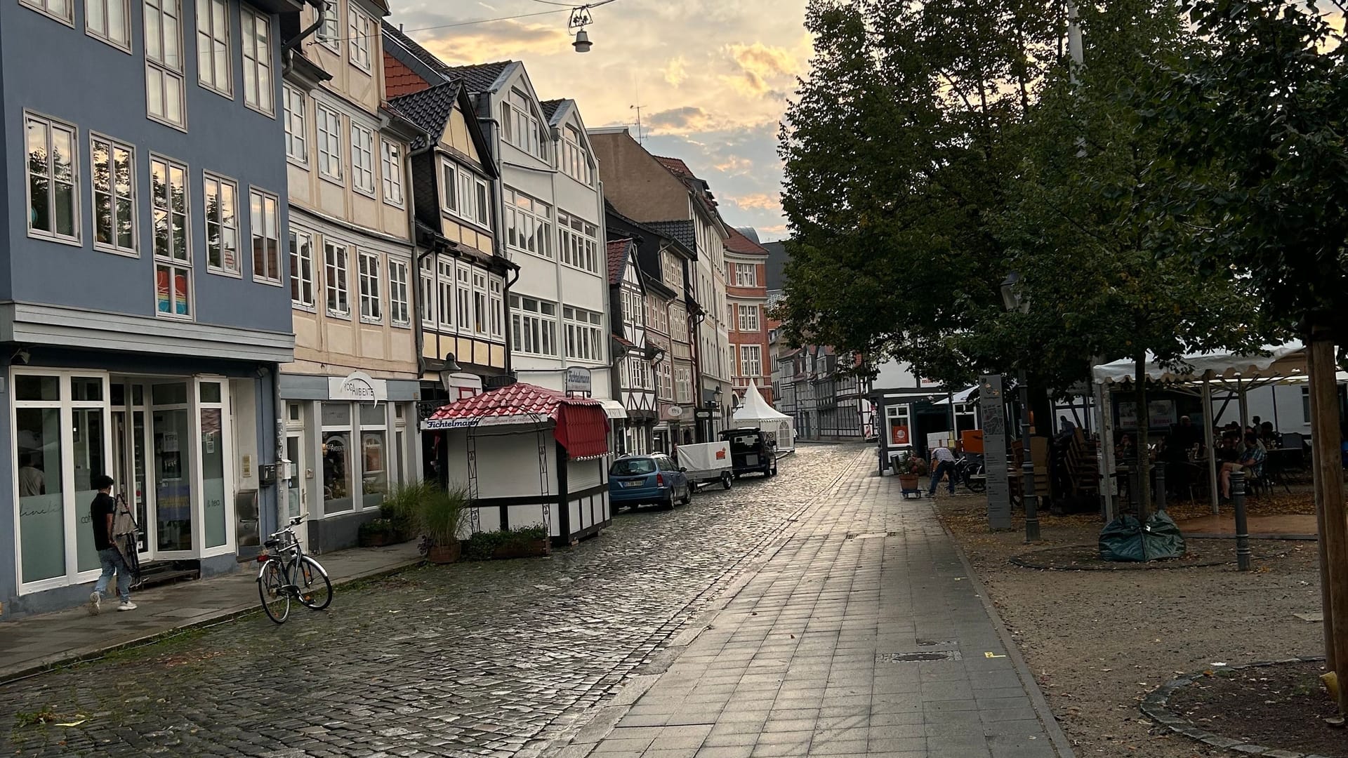 Das Magniviertel in Braunschweig: Hier findet am Wochenende das traditionelle Stadtfest statt.