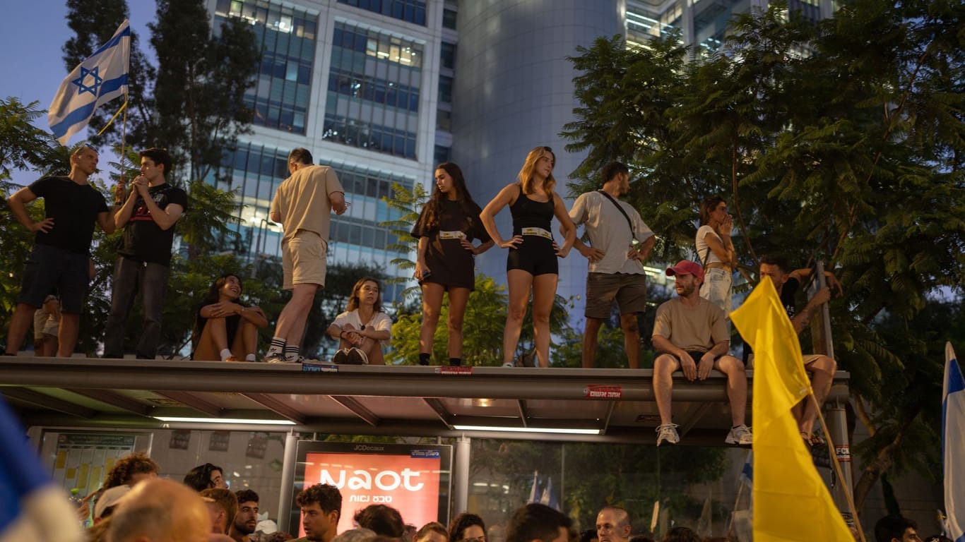 Nahostkonflikt - Protest in Tel Aviv