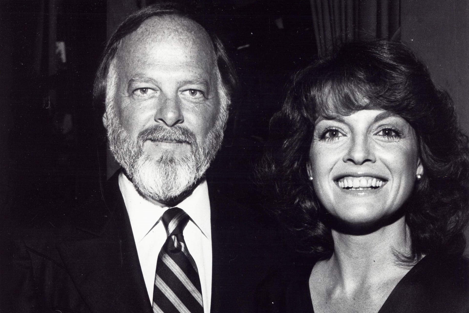 Linda Gray zusammen mit ihrem damaligen Mann Ed Thrasher.