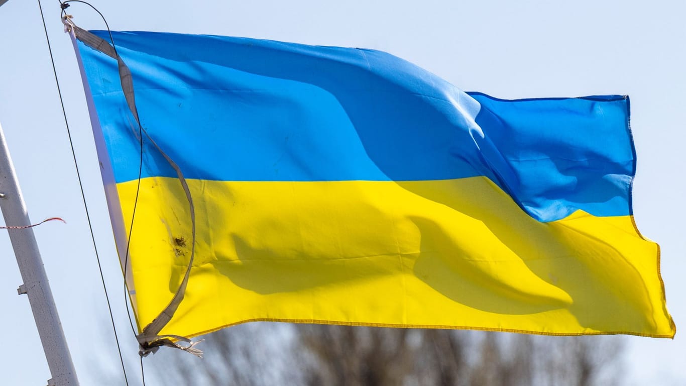 Flagge der Ukraine