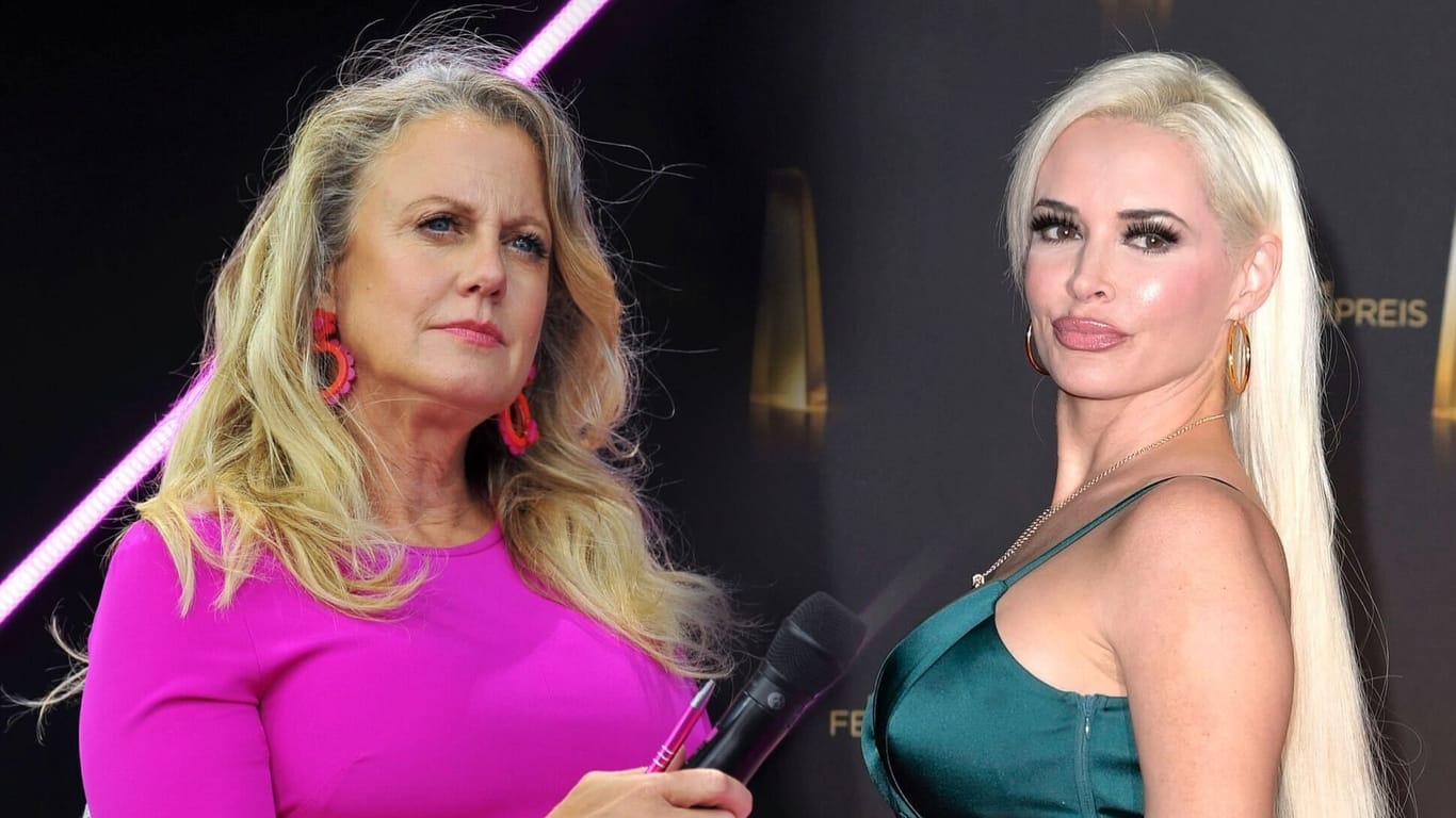 Barbara Schöneberger und Daniela Katzenberger: Sie waren beide am Mittwochabend beim Deutschen Fernsehpreis.