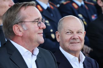 Boris Pistorius und Olaf Scholz