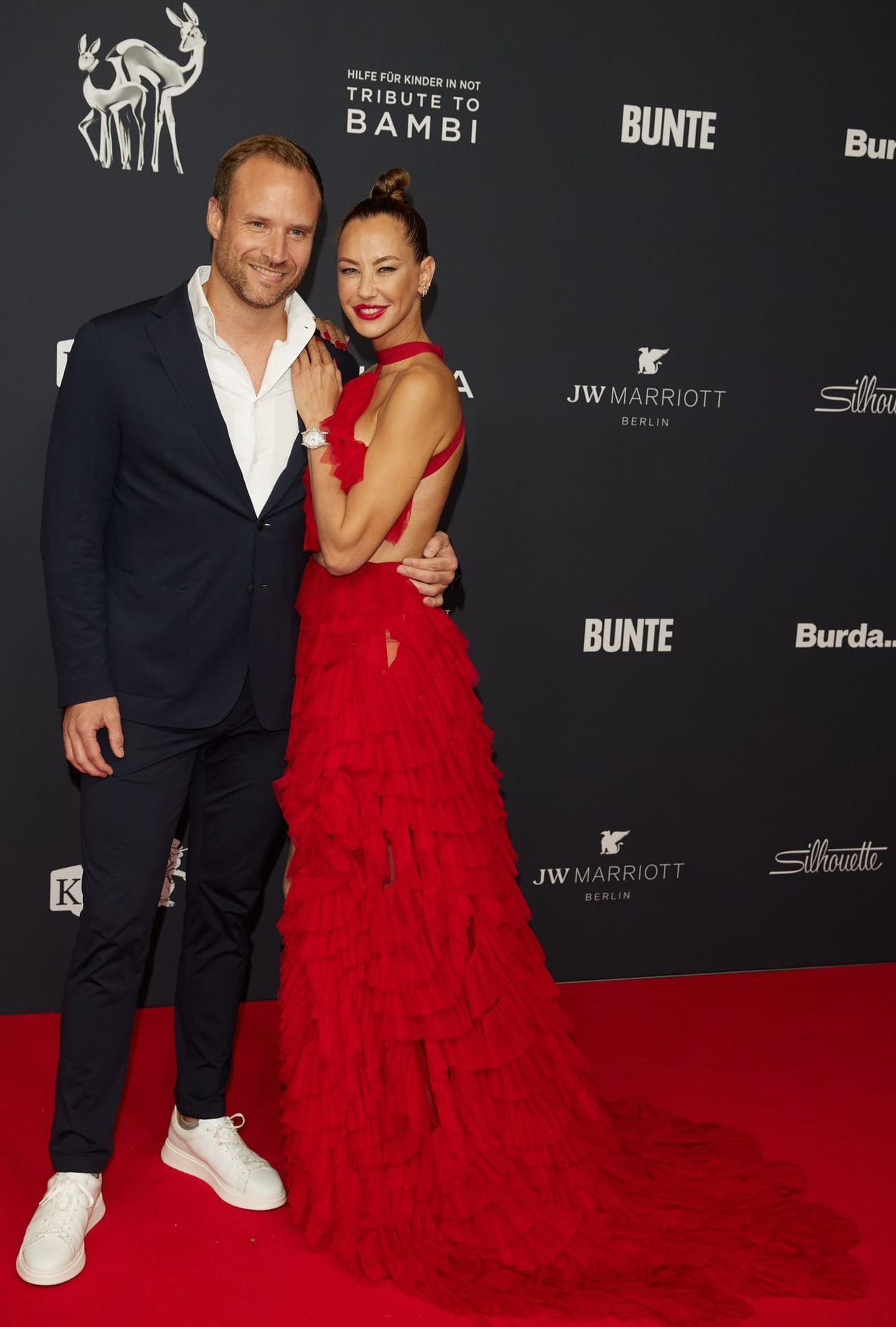 Alexander Müller und Alessandra Meyer-Wölden bei der "Tribute to Bambi"-Gala in Berlin.