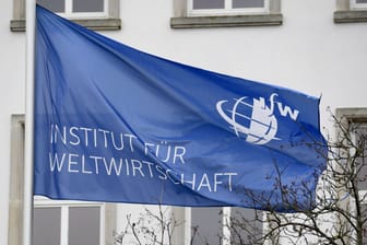 Wehende Institutsflagge