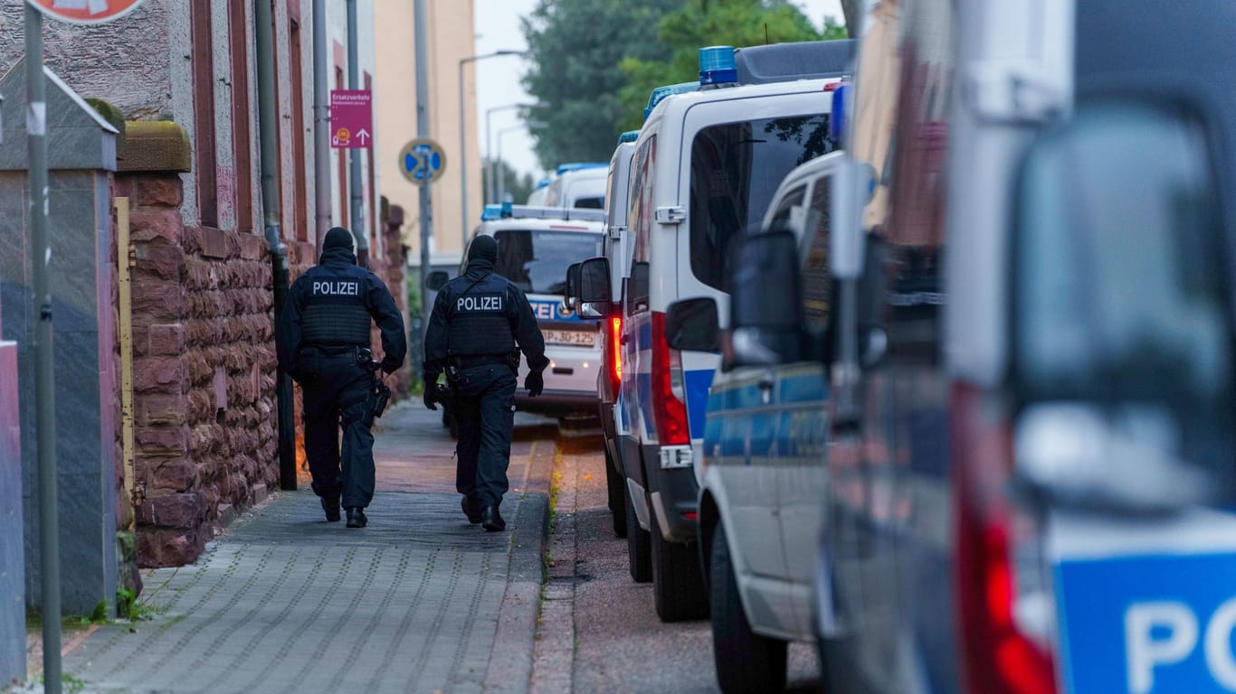 Razzia wegen Schleuserkriminalität.