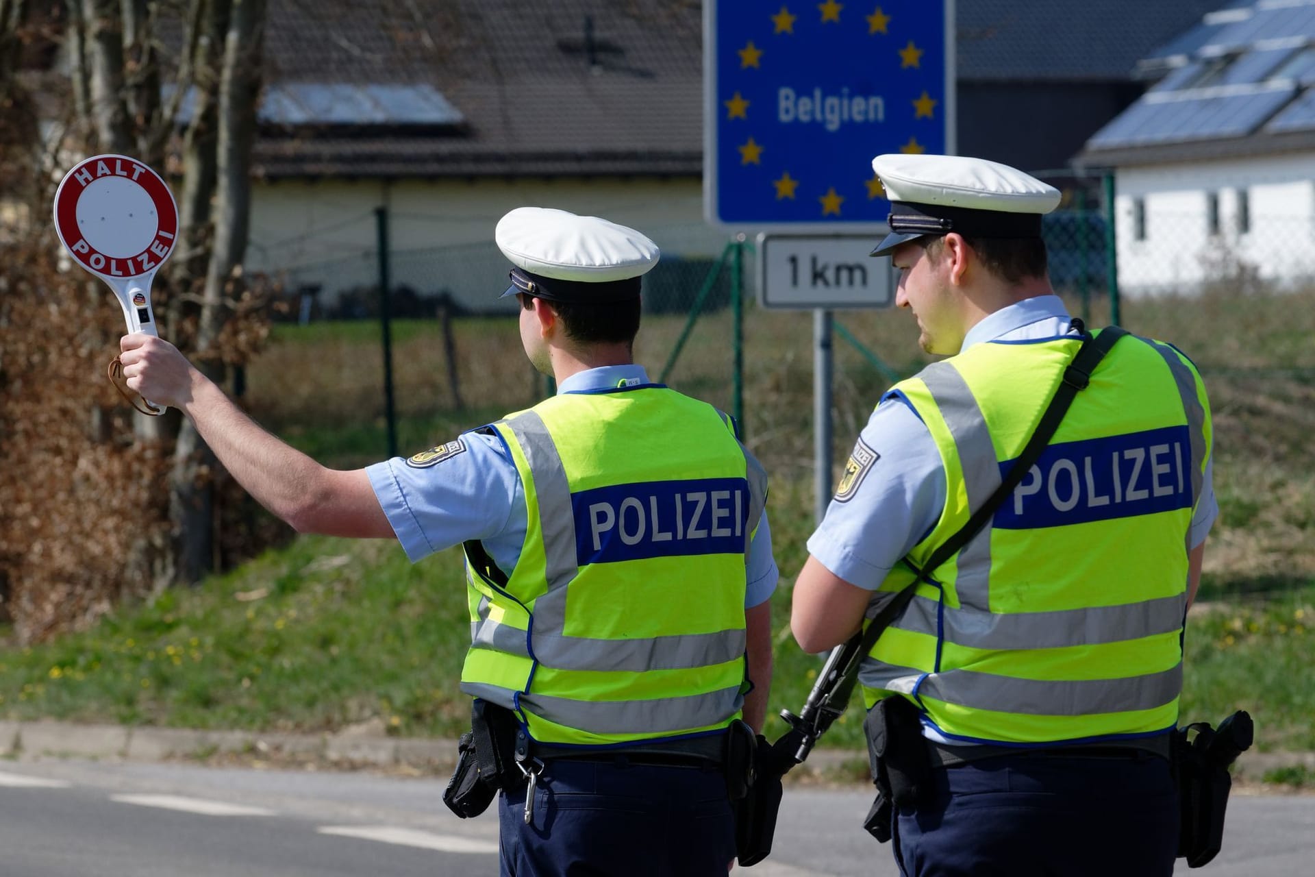 Grenze zu Belgien