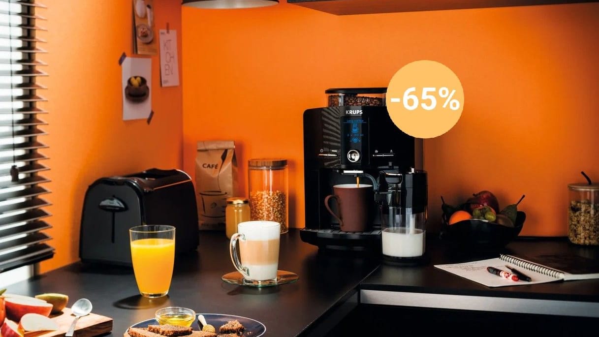 Deal des Tages: Nur heute haben Sie die Gelegenheit den Vollautomat Latt´Espress EA8298 von Krups im Angebot zu ergattern.