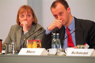 Angela Merkel und Friedrich Merz: Das Verhältnis zwischen der Altkanzlerin und dem CDU-Chef gilt seit Jahrzehnten als belastet.