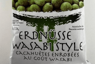 Rückruf von TAO Wasabi Erdnüssen von Menken Orlando: Das Produkt kann für Allergiker gefährlich werden.