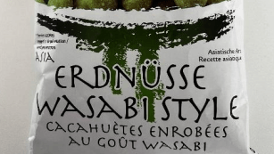 Rückruf von TAO Wasabi Erdnüssen von Menken Orlando: Das Produkt kann für Allergiker gefährlich werden.