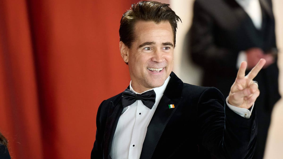 Colin Farrell zeigt seinen Sohn Henry bei Premiere von