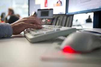 Arbeitsplatz mit Computer